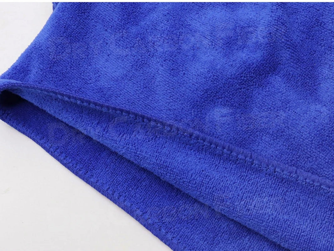 30X30Cm Car Wash Microfiber Towel Car Cleaning Drying Cloth Hemming Car Care Cloth Detailing Car Wash Towel for Car