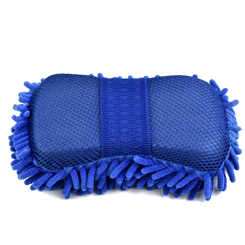 Car Cleaning Sponge Car Wash Care Washing Brush Pad Cleaning Tool Microfiber Polishing Dusting Scratch-Free Washing Cars Floors